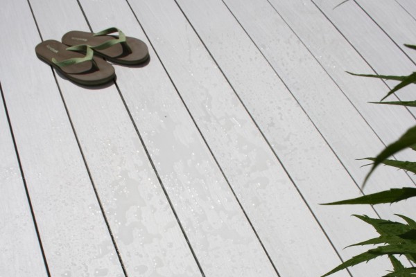 Террасная доска из ДПК Terrapol Практик моноколор Жемчуг (под заказ) купить в Костроме