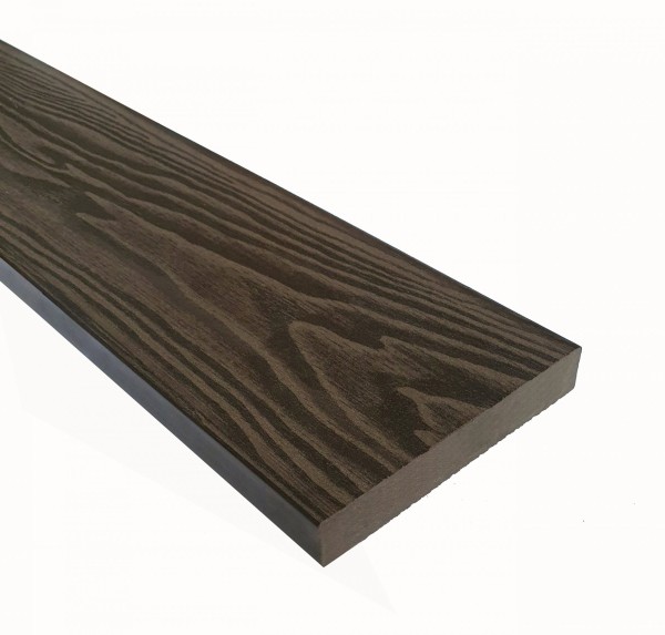 Террасная доска из ДПК Terrapol Смарт 3D Полнотелая без паза Венге Соренто купить в Костроме