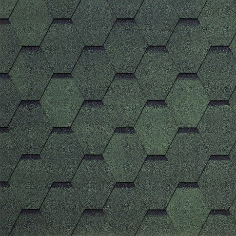 Гибкая черепица Tegola GARDA verde 479 купить в Костроме