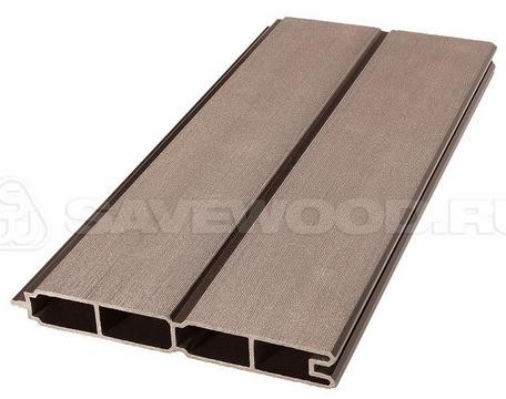 Заборный профиль из ДПК Savewood SW Agger матовый терракот купить в Костроме