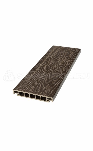 Террасная доска из ДПК SW Salix (S) (T) темно-коричневый купить в Костроме