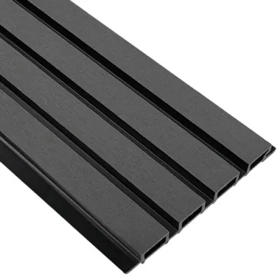 Фасадная реечная панель EasyDecking Wood-X 219х26 Черное дерево