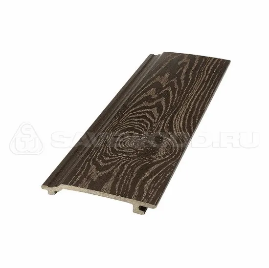 Сайдинг из дпк savewood sw-sorbus тангенциальный распил темно-коричневый купить в Костроме