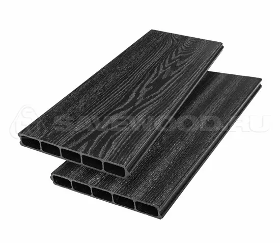 Грядочная доска ДПК 3D Savewood SW Rumex Чёрный купить в Костроме
