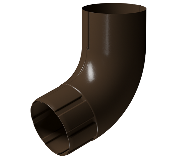 Колено 72° D90 Döcke STAL PREMIUM Каштан, (RAL 8017) купить в Костроме