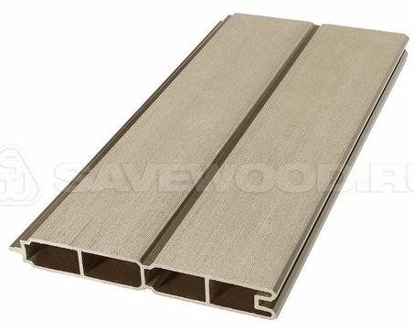Заборный профиль из ДПК Savewood SW Agger матовый тик купить в Костроме