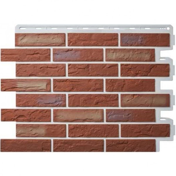 Фасадная панель Альта-Профиль Кирпич Рижский 02 купить в Костроме Фасадная панель Альта-Профиль Кирпич Рижский 02 купить в Костроме