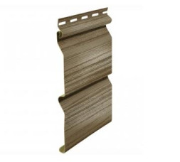 Виниловый сайдинг FineBer Blockhouse Royal Wood, Ольха