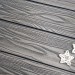 Террасная доска из ДПК Terrapol Смарт 3D Полнотелая без паза Черное дерево купить в Костроме