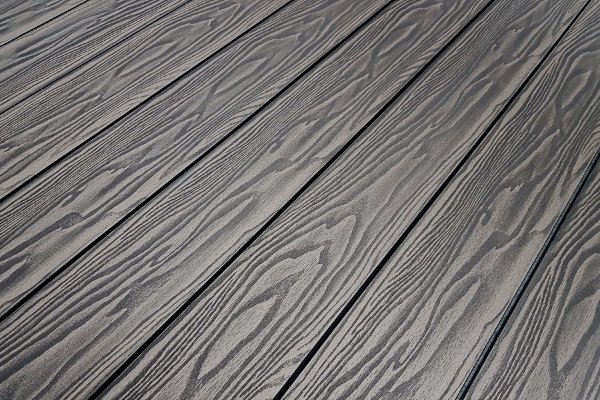 Террасная доска из ДПК Terrapol Смарт 3D Полнотелая без паза Черное дерево купить в Костроме