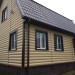 Сайдинг "blockhouse" под бревно, Престиж ВН-01, золотистый купить в Костроме