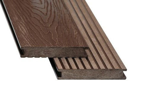 Террасная доска из ДПК ECODECKING Premium Коричневый купить в Костроме