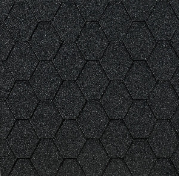 Гибкая черепица EURASIA Docke, Коллекция ШЕСТИГРАННИК Серый купить в Костроме