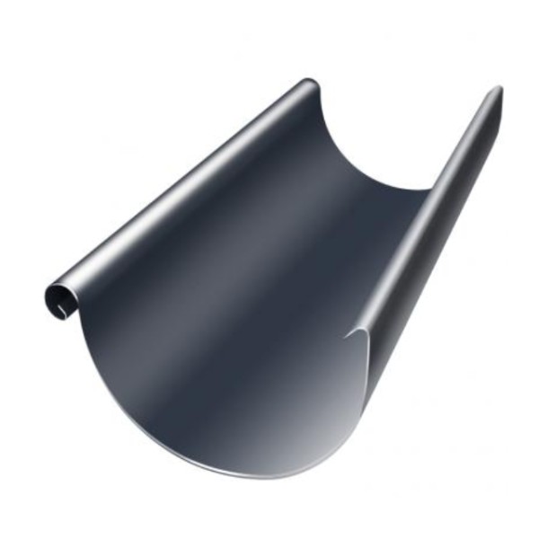 Водосток Grand Line 125x90 – Желоб 3м RAL 7024 купить в Костроме