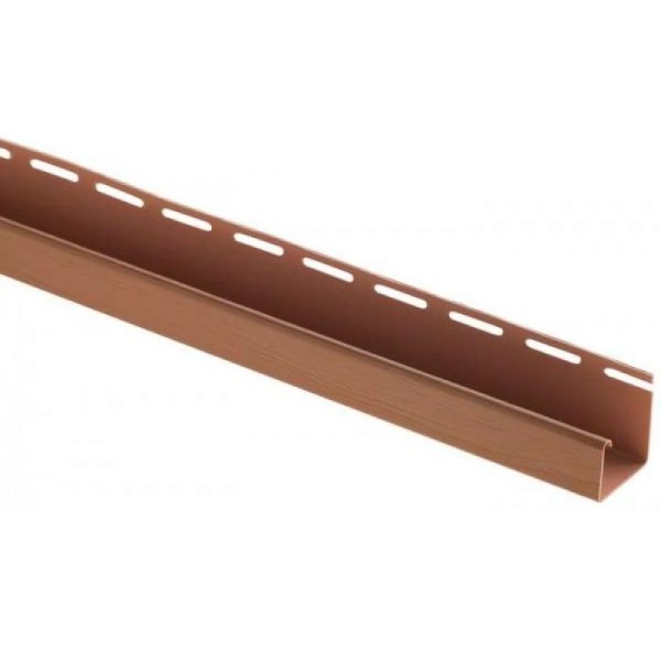 J-профиль Люкс Крашенный, T-15, ВН, Cветлый Дуб купить в Костроме