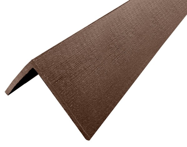 Уголок ДПК для сайдинга 70x70x3000мм Коричневый купить в Костроме