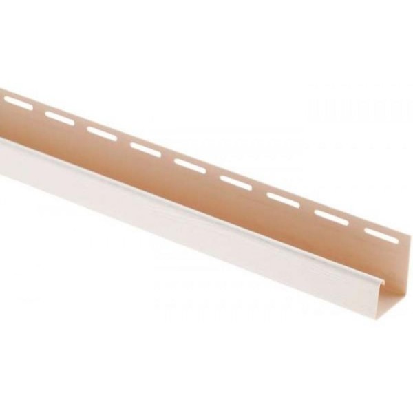 J-профиль Люкс Крашенный, T-15, ВН, Белый купить в Костроме