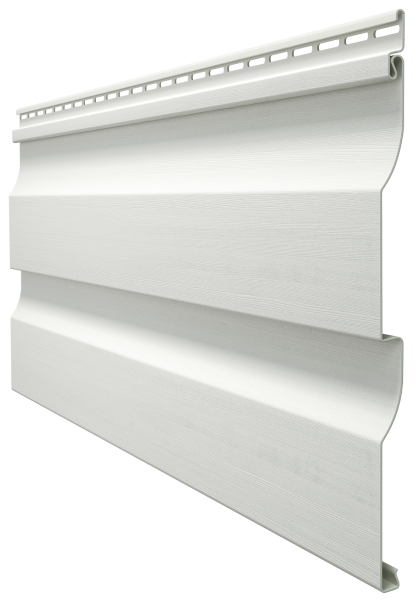 Виниловый сайдинг docke (дёке) - профиль D4,5D, пломбир купить в Костроме Виниловый сайдинг docke (дёке) - профиль D4,5D, пломбир купить в Костроме