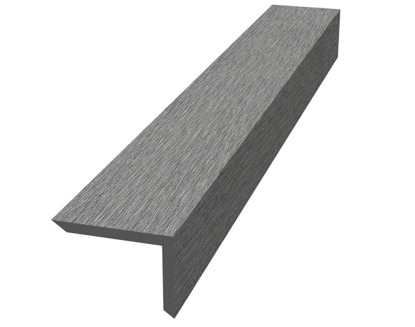 Уголок ДПК для террасной доски NauticPrime, 60x40x2900мм Тёмно-серый купить в Костроме