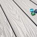 Террасная доска из ДПК Terrapol Смарт 3D Пустотелая с пазом Дуб беленый купить в Костроме