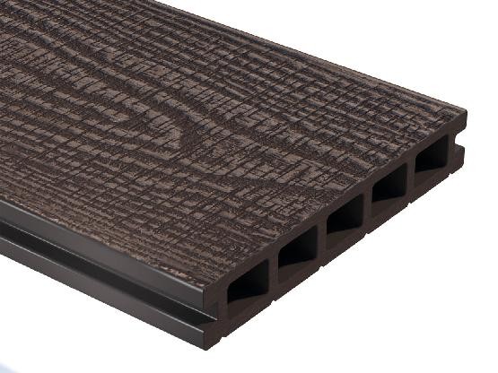 Террасная доска из ДПК WOODVEX Expert Antique Wenge купить в Костроме