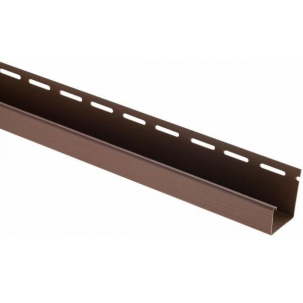 J-профиль Люкс Крашенный, T-15, ВН, Тёмный Орех купить в Костроме