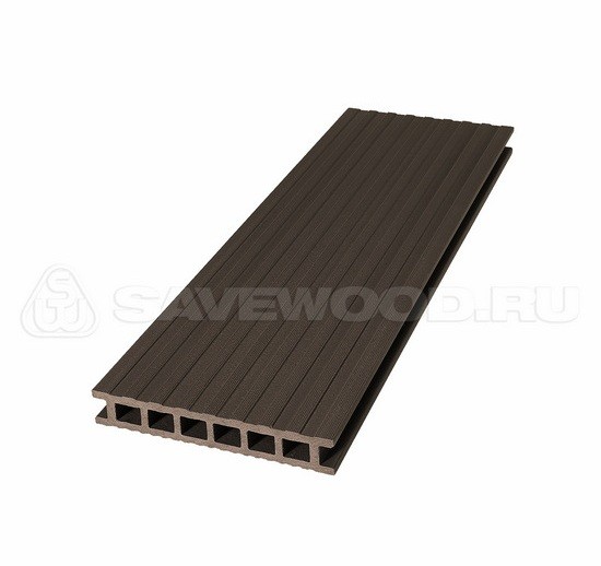 Террасная доска из ДПК SW Quercus Темно-коричневый купить в Костроме