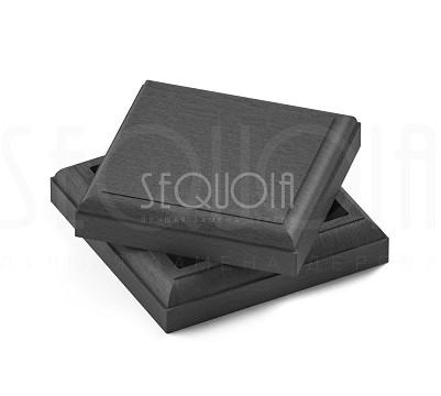 Комплект крышка/юбка для столба SEQUOIA GRAY купить в Костроме