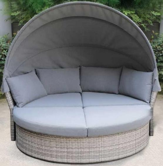 Диван-Трансформер AFINA плетеный из иск. ротанга AFM-325G Grey купить в Костроме