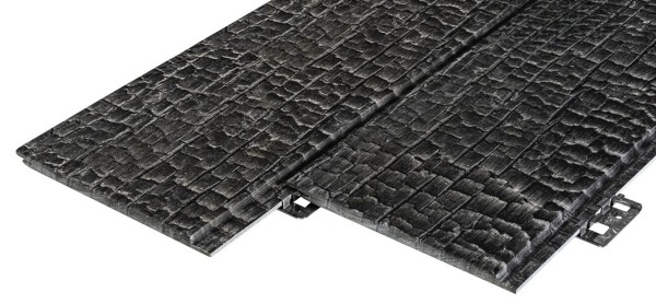 Фиброцементные панели FCSPRO Decor Wood Click Угольное купить в Костроме