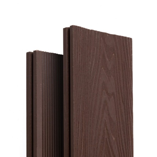 Террасная доска Ecodecking Экстра 3D полнотелая Графит купить в Костроме