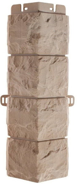 Фасадная панель Наружный угол фагот (талдомский), 0,45 х 0,13м (н) купить в Костроме