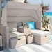 Комплект мебели AFINA плетеной из иск. ротанга AFM-330 Beige купить в Костроме
