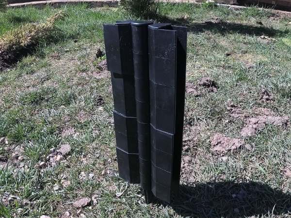 Угловой элемент поворотный, пластиковый от 60° до 300° для доски 300х30 мм из ДПК чёрный Holzhof купить в Костроме
