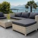Комплект мебели AFINA плетеной из иск. ротанга YR821G Grey/Grey купить в Костроме