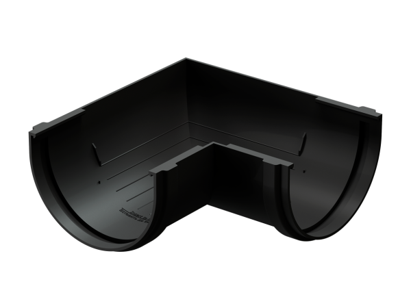 Угол желоба универсал 90˚ Docke Premium ПВХ - Карбон купить в Костроме