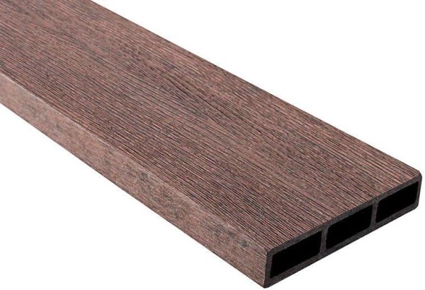 Доска 3D ДПК Outdoor STORM BROWN коричневая микс купить в Костроме