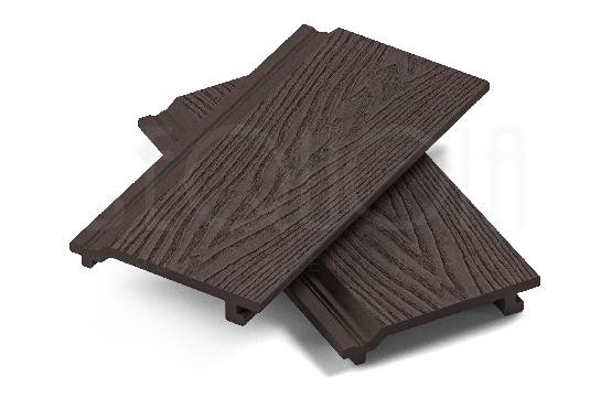 Доска фасадная ДПК 3D SEQUOIA Evolution WOOD BROWN купить в Костроме