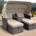 Комплект мебели AFINA плетеной из иск. ротанга AFM-330B Brown купить в Костроме