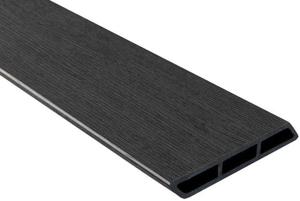 Доска Ромбус 3D ДПК Outdoor STORM BLACK черная купить в Костроме