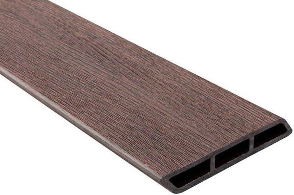 Доска Ромбус 3D ДПК Outdoor STORM BROWN коричневая микс купить в Костроме