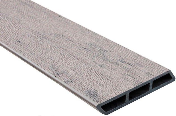 Доска Ромбус 3D ДПК Outdoor STORM GREY серая микс купить в Костроме