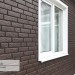 Фасадная панель Ю-Пласт Стоун Хаус Кирпич Коричневый купить в Костроме