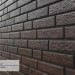 Фасадная панель Ю-Пласт Стоун Хаус Кирпич Коричневый купить в Костроме