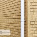 Фасадная панель Ю-Пласт Стоун Хаус Кирпич Песочный купить в Костроме