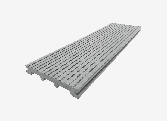 Террасная доска из ДПК RusDecking Unodeck Titanio - Серый купить в Костроме