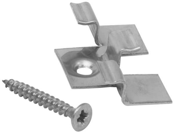 Клипса с саморезом,Grinder бесшовный монтаж 2 mm купить в Костроме