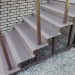 Ступень ДПК Outdoor Havana/Вельвет полнотелая серая  микс купить в Костроме