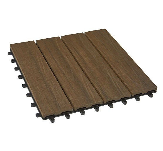Садовый паркет дпк CM Garden Modern, 300х300 мм, PATINA BROWN (Патина коричневый) купить в Костроме
