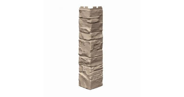Угол наружный VOX Solid Stone Lazio камень светлая глина купить в Костроме